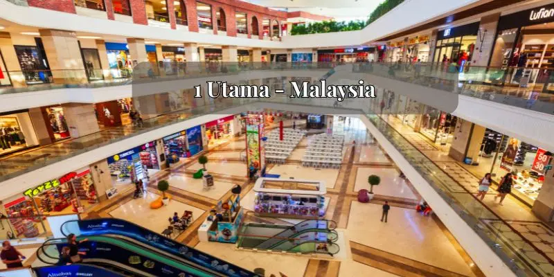 15 Largest Shopping Malls In The World Worth Visiting 1 utama shopping mall complex in selangor, malaysia