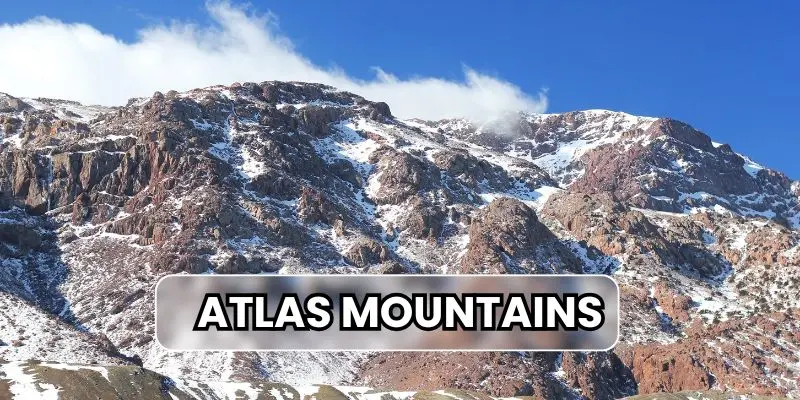 Major Mountain Ranges Of The World (With Map &Amp; List) View of atlas mountain ranges with snowy peaks