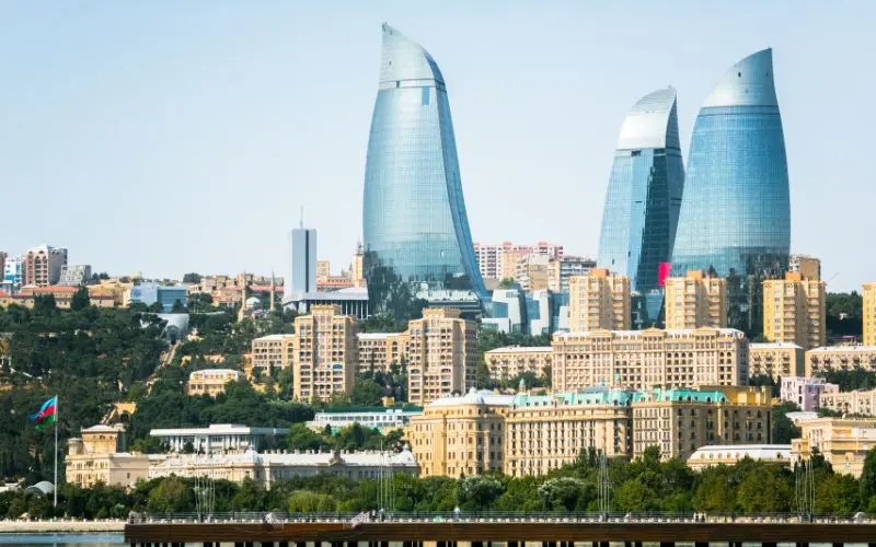 Azerbaijan travel destination and landmarks