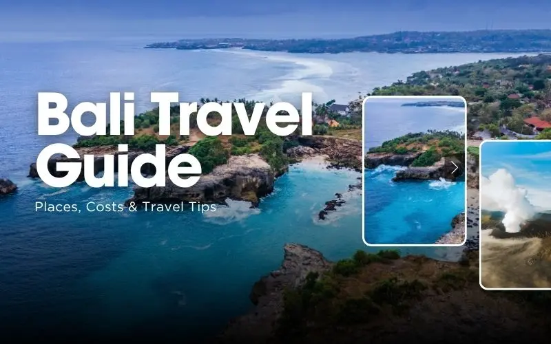 Bali travel guide tropical island view
