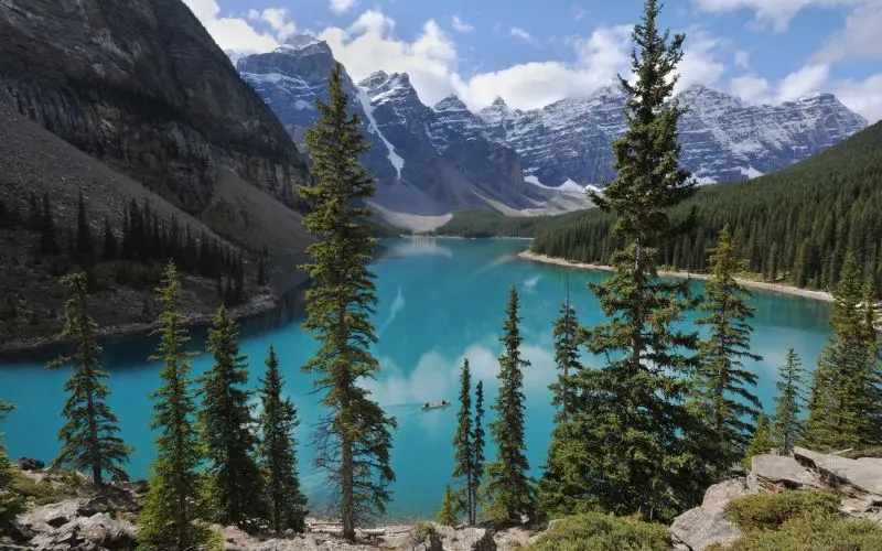 Banff national park unesco site canada