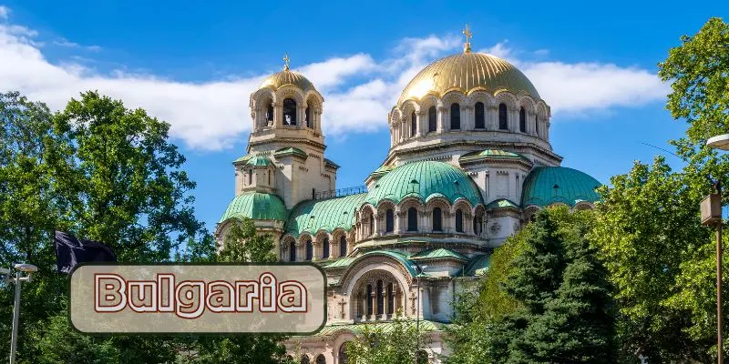 Alexander nevsky cathedral in sofia, bulgaria