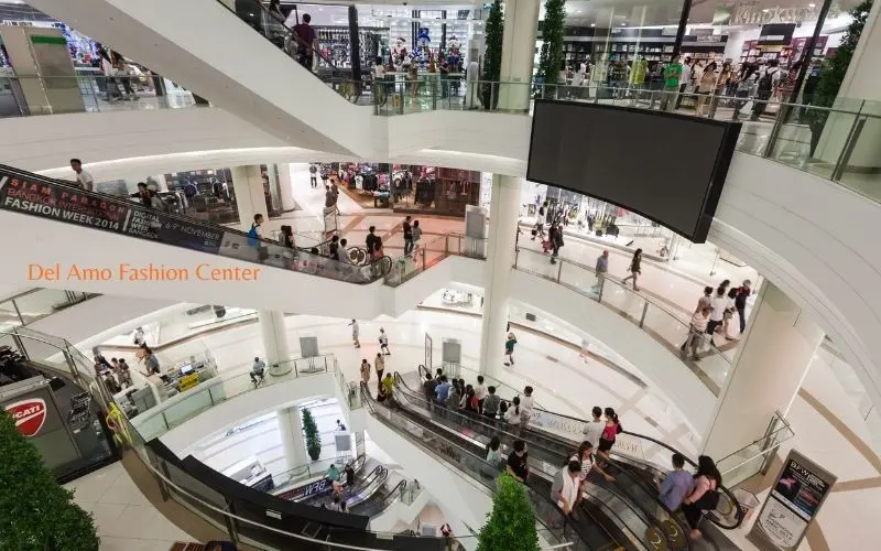 Del amo fashion center, large retail mall in california