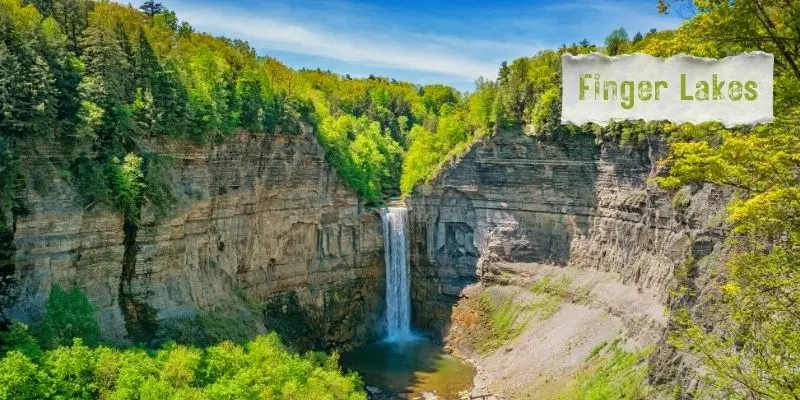 Explore The 20 Best Weekend Getaways In The Usa Taughannock falls in the finger lakes region