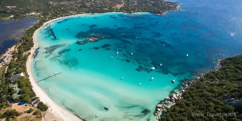 Giulia beach, corsica, france
