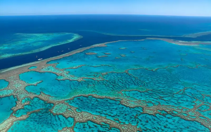 Great barrier reef unesco natural heritage site