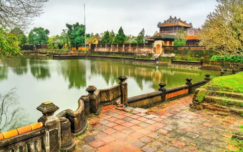 Hue imperial city historic architecture vietnam