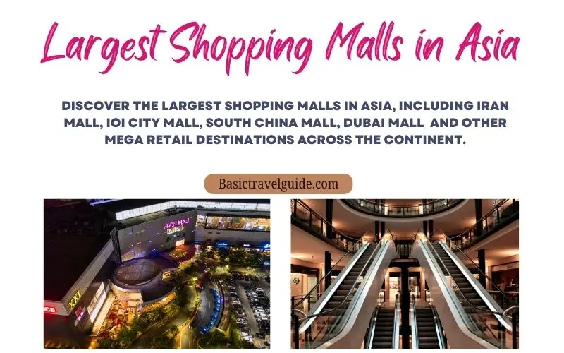 Top 10 largest shopping malls in asia