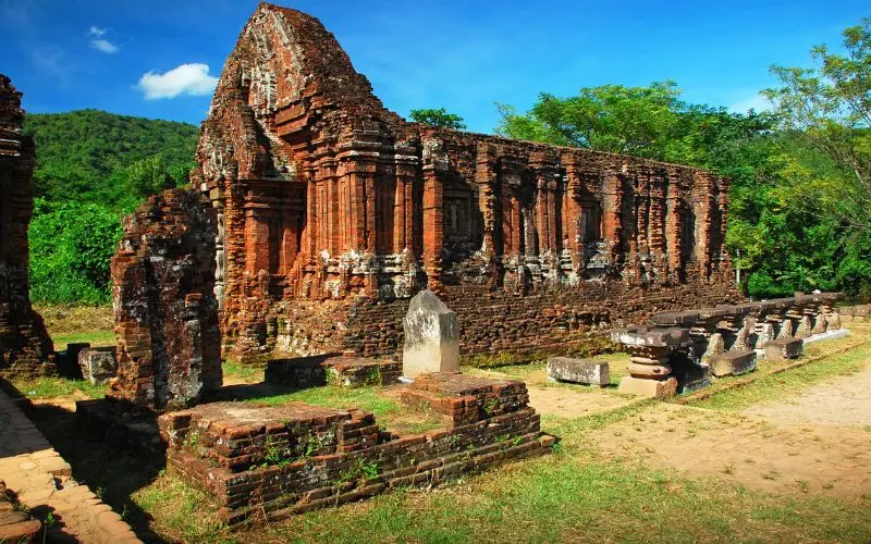 My son sanctuary ancient temple ruins vietnam