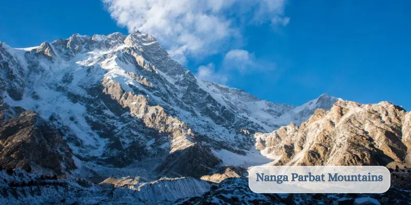 Top 10 Highest Mountains In The World Ranked By Height Nanga parbat killer mountain peak in pakistan ninth highest mountain