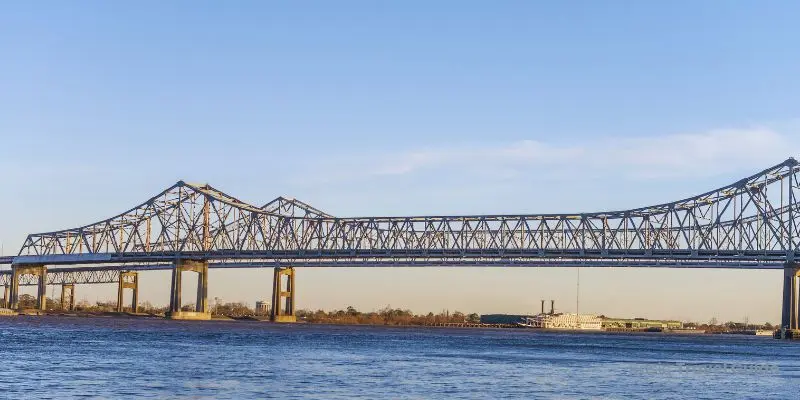 Scenic view of a bridge in new orleans, louisiana