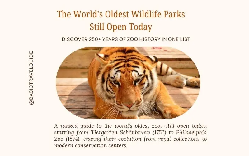 Oldest Zoos In The World Still Operating As Public Zoos Today Oldest zoos in the world still operating today