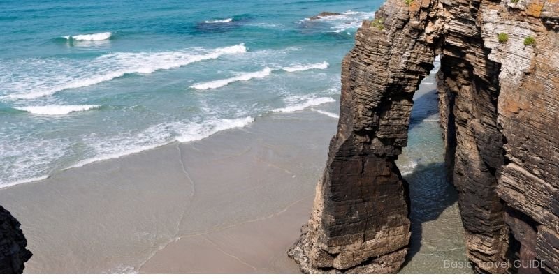 Playa de las catedrales, galicia, spain