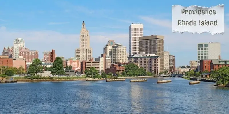 Explore The 20 Best Weekend Getaways In The Usa Providence, rhode island skyline with riverfront buildings