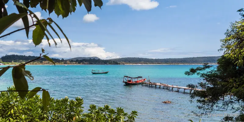 Sok san beach, cambodia