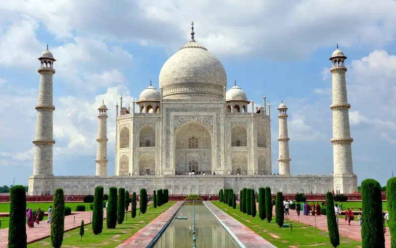 Taj mahal in india