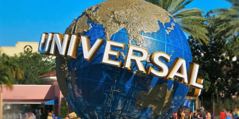 Universal studios singapore entrance globe landmark