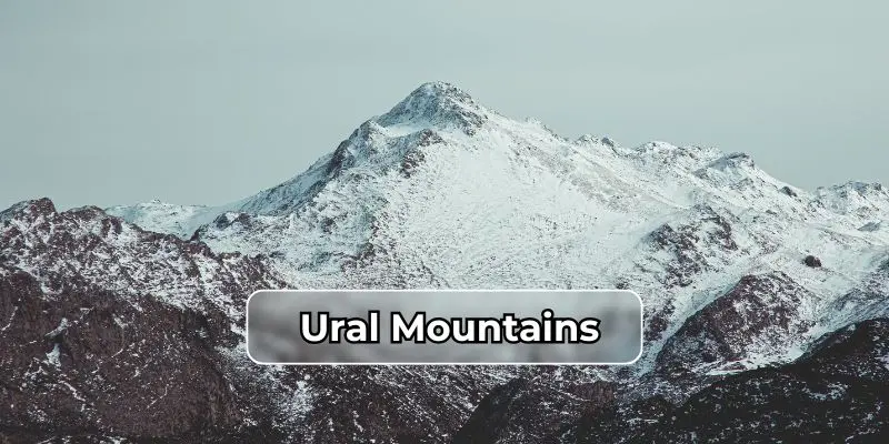 Major Mountain Ranges Of The World (With Map &Amp; List) Ural mountains forming the natural boundary between europe and asia