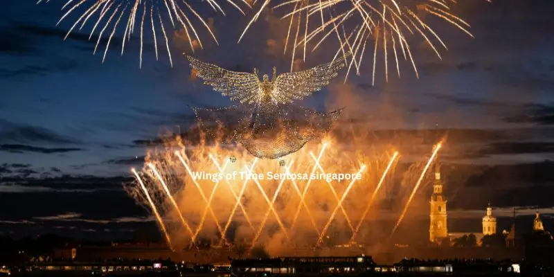 Fireworks and laser show at sentosa singapore