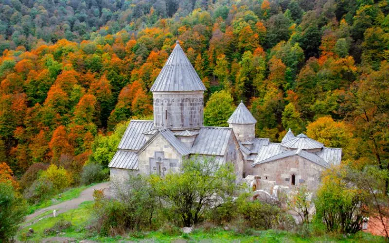 Armenia travel destination with nature and culture