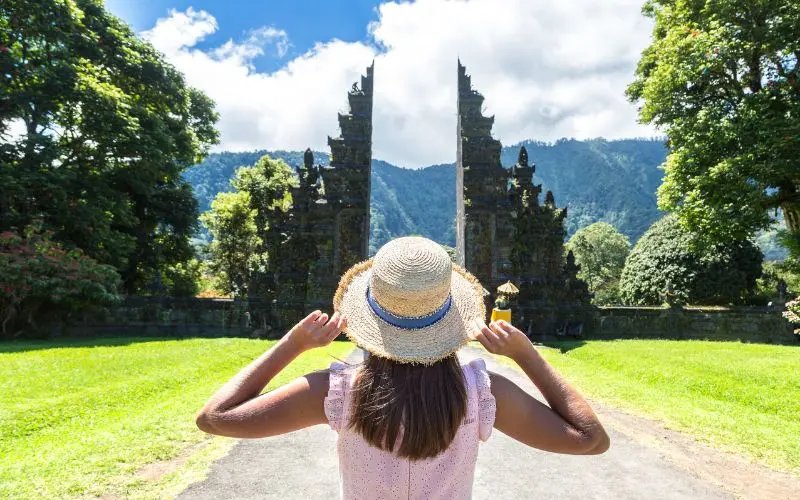 Traveler exploring bali with essential travel tips for first-time visitors