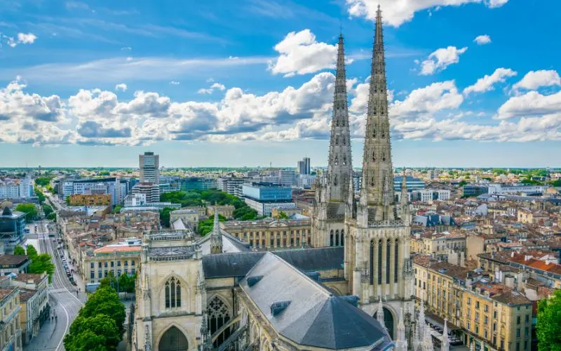 Bordeaux city france