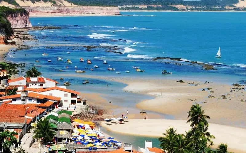 Buzios beaches and coastal scenery in brazil