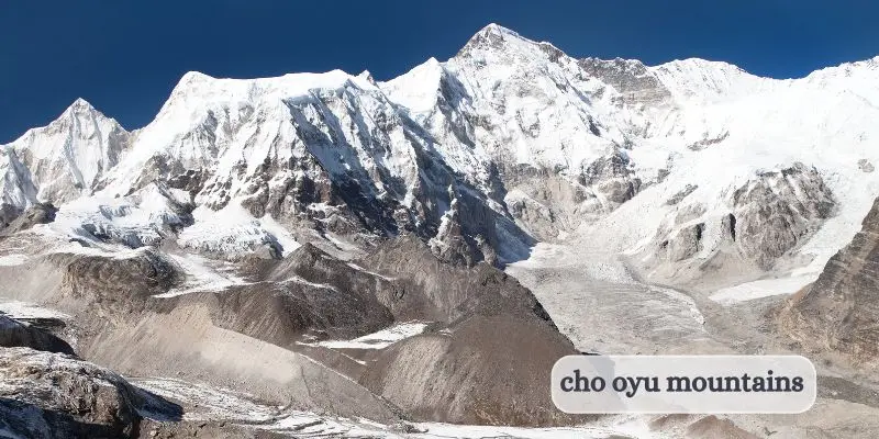 Top 10 Highest Mountains In The World Ranked By Height Cho oyu mountain on nepal tibet border sixth highest mountain in the world