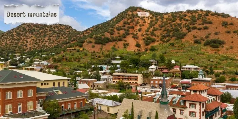 Explore The 20 Best Weekend Getaways In The Usa Desert mountains surrounding bisbee, arizona
