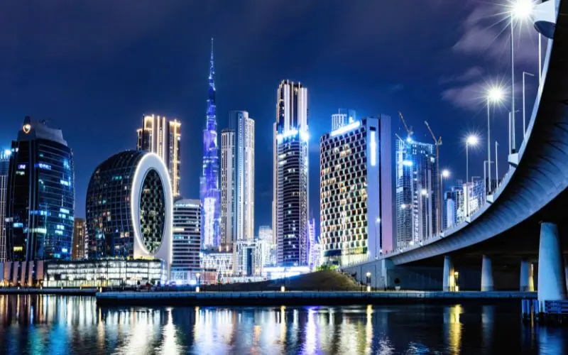 15 Most Beautiful Cities In The World You Should Visit Burj khalifa and dubai skyline at sunset, united arab emirates