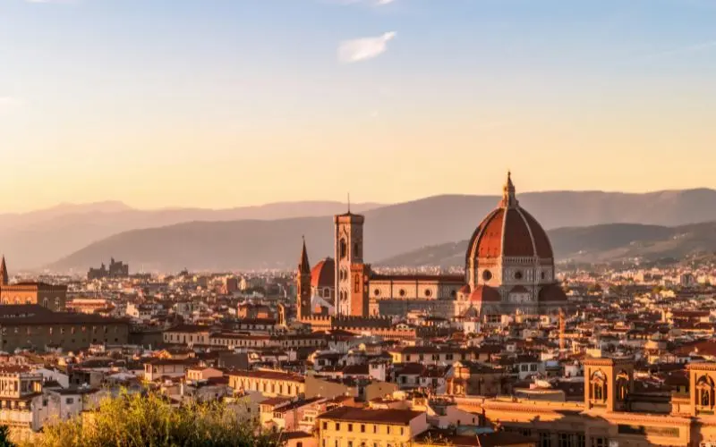 15 Most Beautiful Cities In The World You Should Visit Florence cathedral and historic city skyline in florence, italy