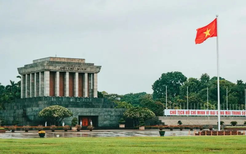 Ho chi minh mausoleum,hanoi