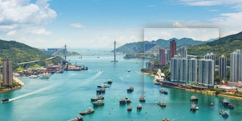 Want A Safe Trip To Asia? These Are The 10 Safest Countries In Asia (2026) Hong kong’s tsing ma bridge spanning the water with clear skies