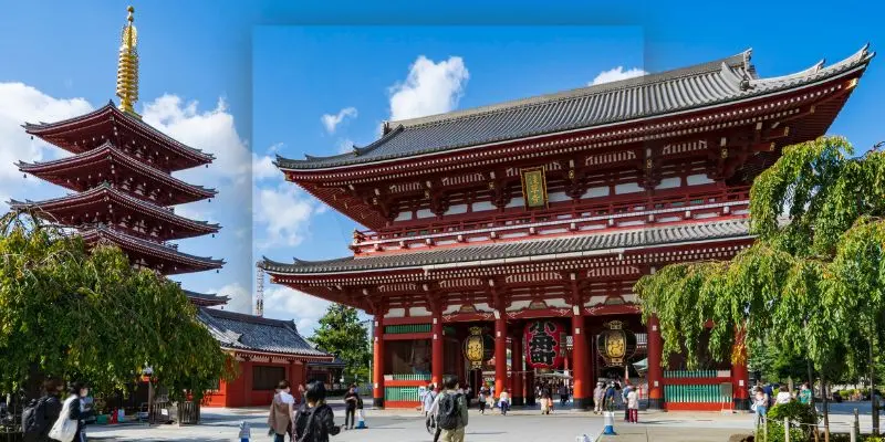 Want A Safe Trip To Asia? These Are The 10 Safest Countries In Asia (2026) Tourist exploring a serene temple in tokyo, japan one of the safest countries in asia