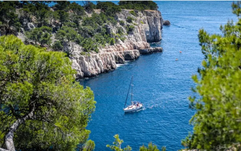 Marseille coast france