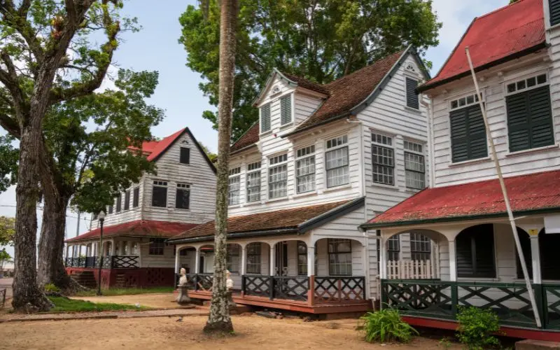 The 12 Best Countries To Visit In South America Colonial wooden buildings in paramaribo, suriname reflecting its heritage