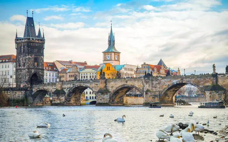 15 Most Beautiful Cities In The World You Should Visit Charles bridge and prague castle in prague, czech republic