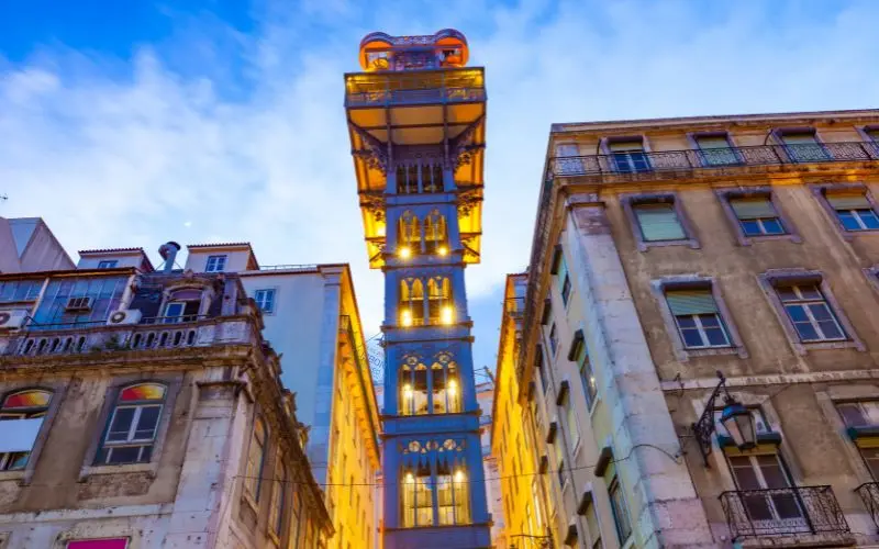 The Best Things To Do In Lisbon Portugal In One Trip Santa justa lift connecting baixa with the upper streets of lisbon