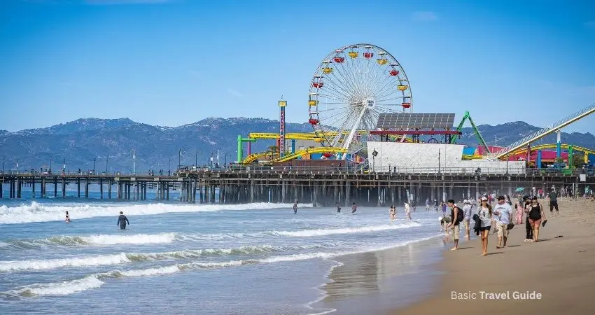 Santa monica beach