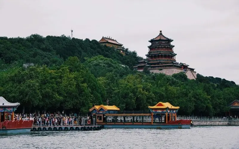 Summer palace lake gardens beijing